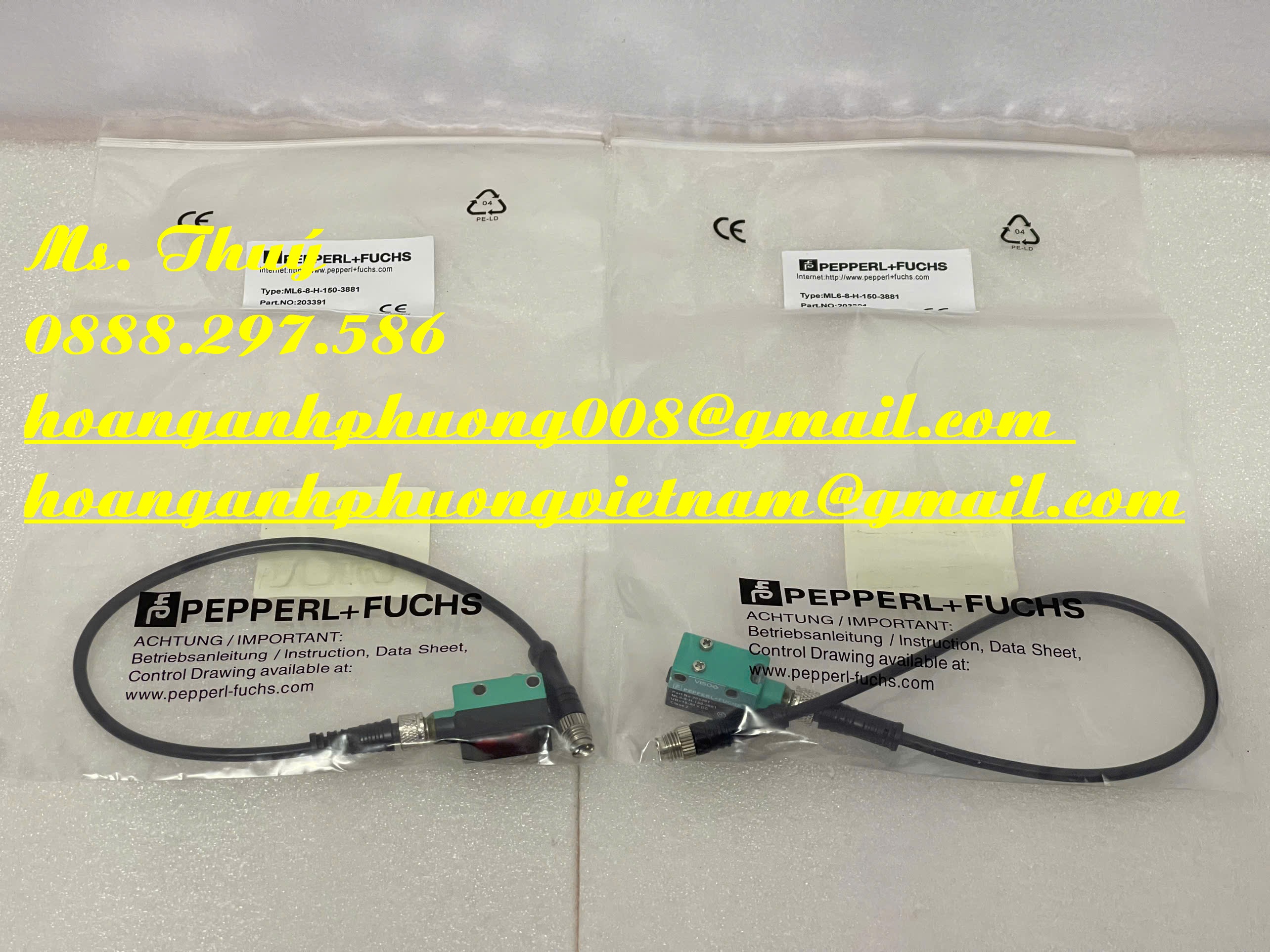 Cảm biến Pepperl-Fuchs ML6-8-H-150-3881 - Giao hàng toàn quốc
